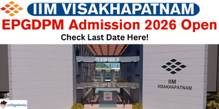 IIM Visakhapatnam Executive PGDPM Admission 2026 Begins; Apply Till January 22